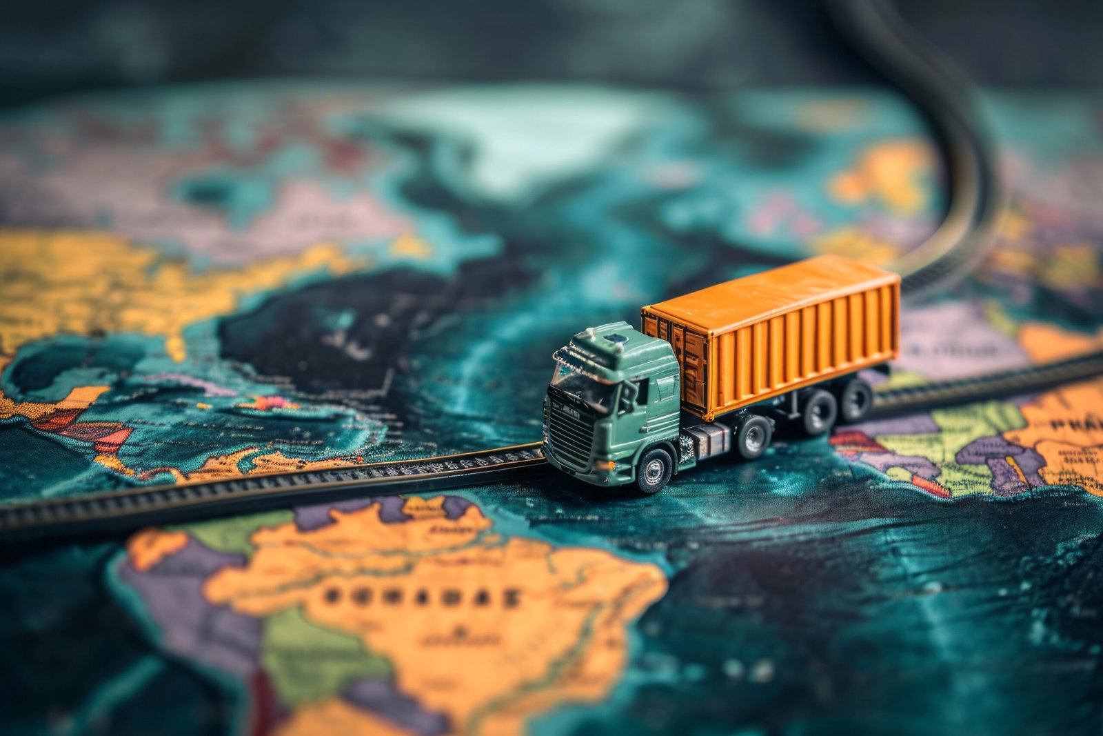 International logistics supply chains for goods